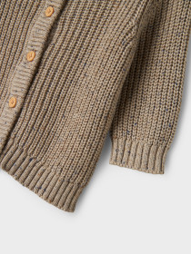 NAME IT Strik Cardigan Norman Island Fossil